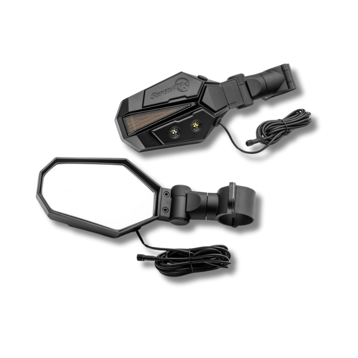 SuperATV Polaris Lighted Side-View Mirrors