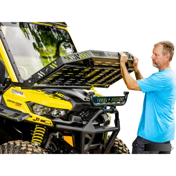 SuperATV Hood Rack for Defender - Charlie