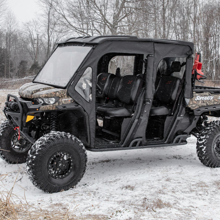 SuperATV Can-Am Defender MAX Primal Soft Cab Enclosure Doors