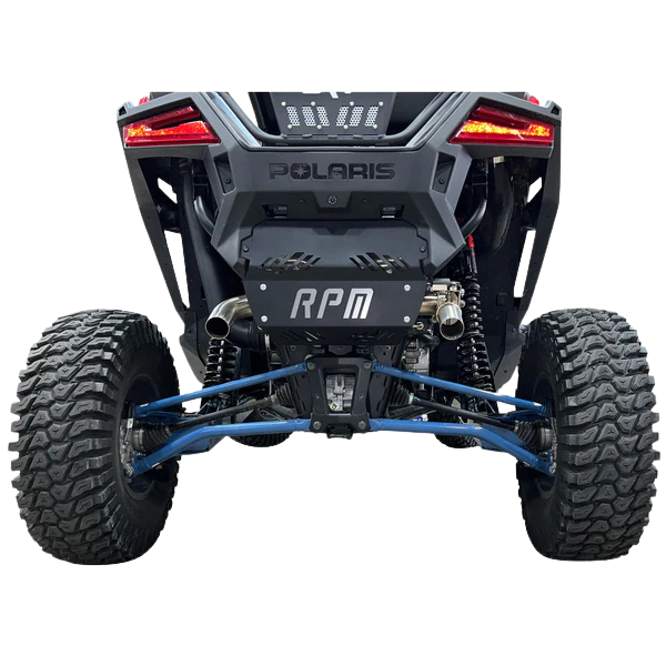 RPM SxS RZR PRO XP & Turbo R E-Valve Muffler - Dual Tip Captains Choice Exhaust - 2020-2025 PRO XP & TURBO R