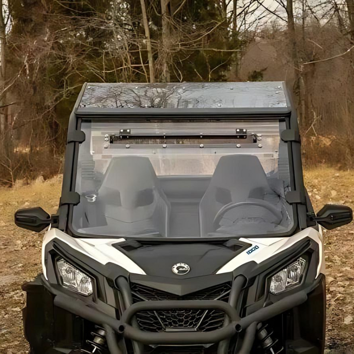 SuperATV Vented Full Windshield for Can-Am Commander