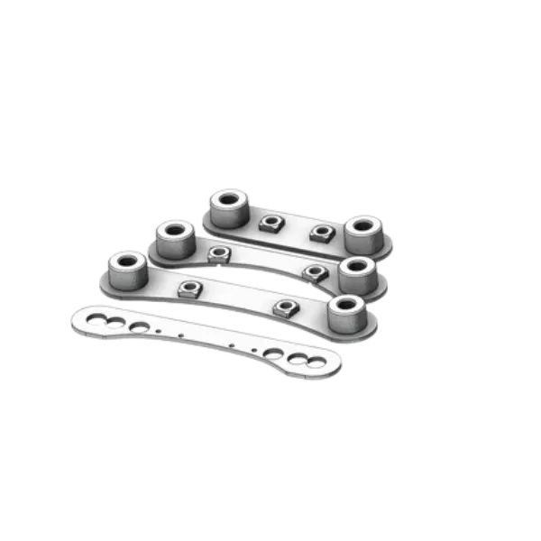 CT Race Worx Radius Rod Race Plates for Maverick X3