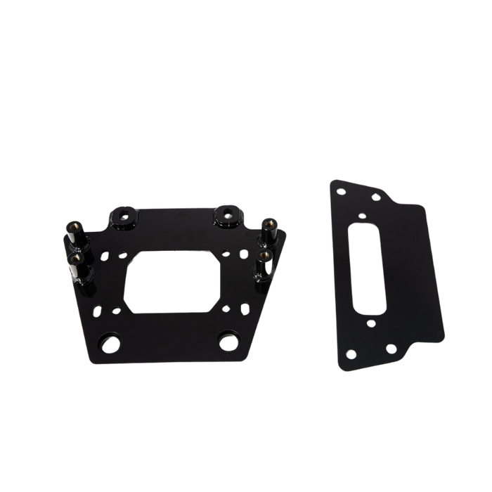 SuperATV Winch Mounting Plate for Kawasaki Teryx KRX