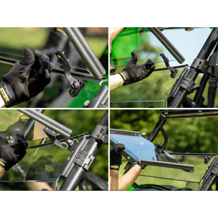 SuperATV 3-in-1 Windshield for Can-Am Defender