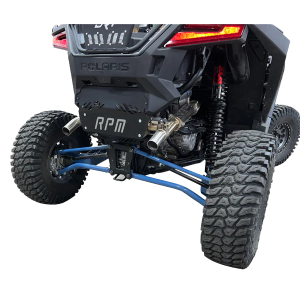 RPM SxS RZR PRO XP & Turbo R E-Valve Muffler - Dual Tip Captains Choice Exhaust - 2020-2025 PRO XP & TURBO R