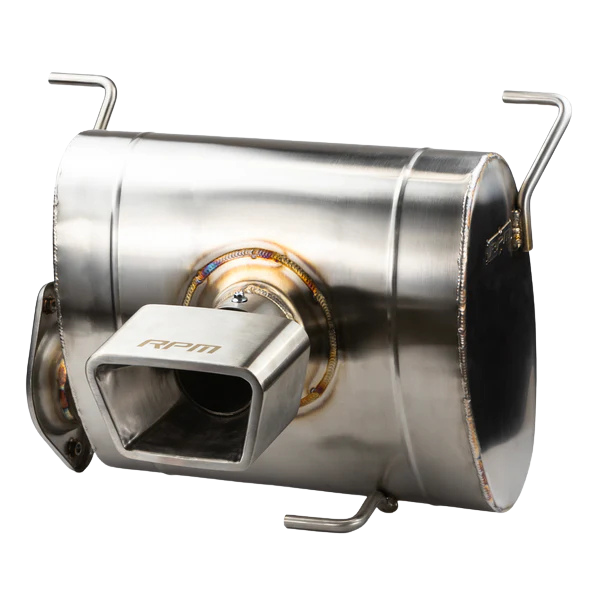 RPM Polaris RZR Pro R E-Valve Chambered 3" Performance Exhaust - Electric Valve Muffler