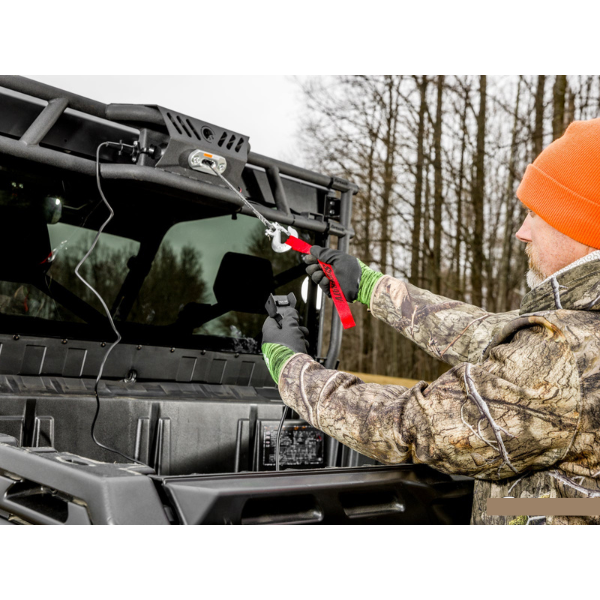 SuperATV Game Loader Rack for Can-Am Defender