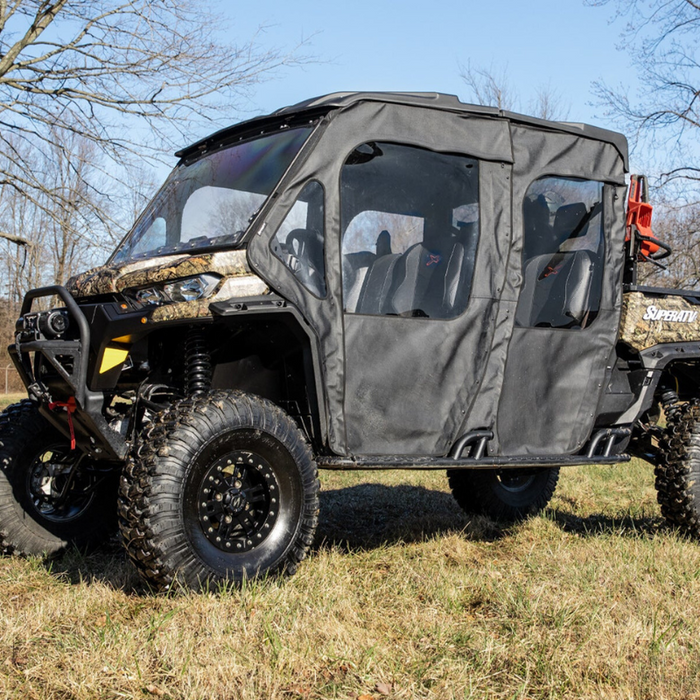 SuperATV Can-Am Defender MAX Primal Soft Cab Enclosure Doors