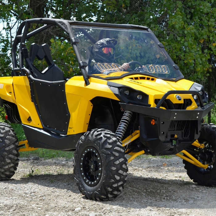 SuperATV Vented Full Windshield for Can-Am Commander