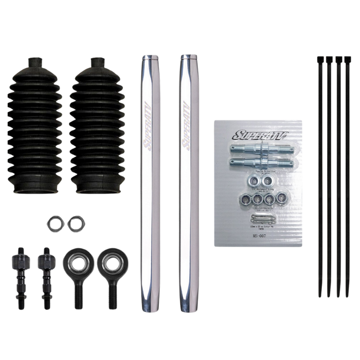 SuperATV Polaris Ranger XP 1000 Billet Aluminum Hex Tie Rod Kit