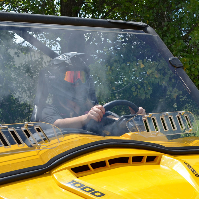 SuperATV Vented Full Windshield for Can-Am Commander