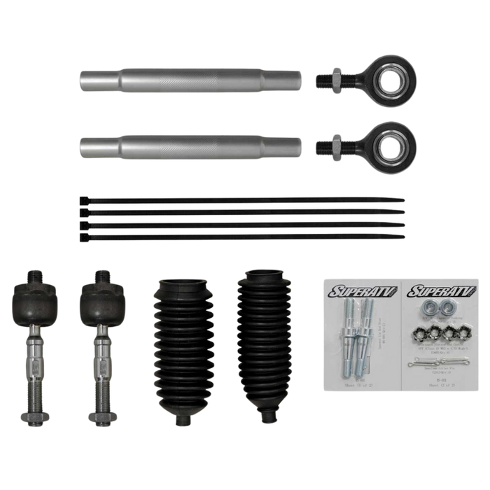 SuperATV Polaris RZR 900 Heavy Duty Tie Rod Kit