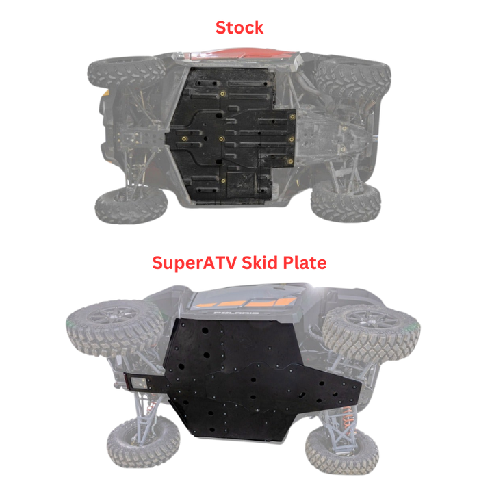 SuperATV Polaris General 1000 Full Skid Plate