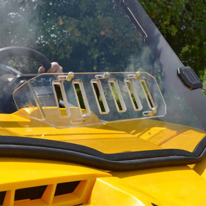 SuperATV Vented Full Windshield for Can-Am Commander