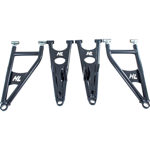 High Lifter Long Travel Kit for Polaris Ranger XP 1000 (Fitment Set 2) - Black Satin