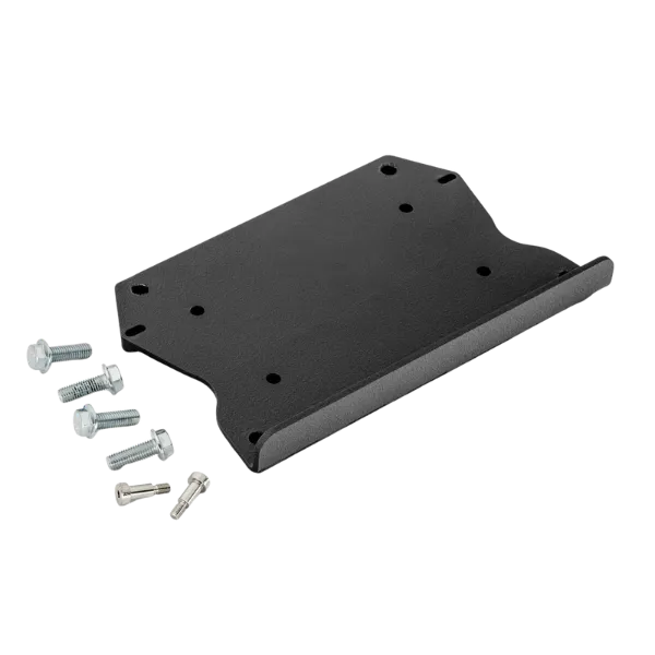 SuperATV Winch Mounting Plate for Polaris Ranger XD 1500