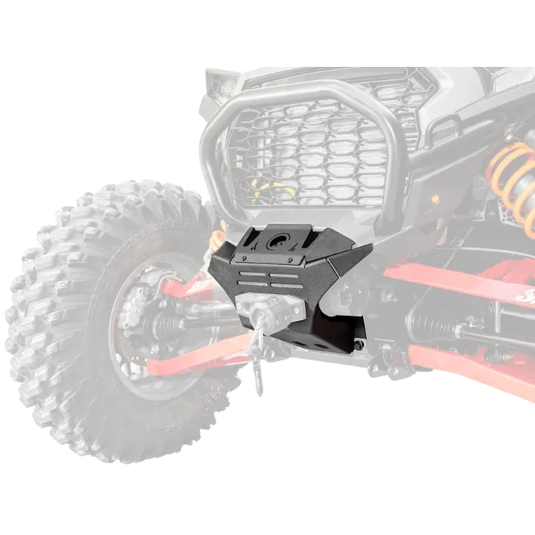 SuperATV Winch Mount for Polaris RZR XP