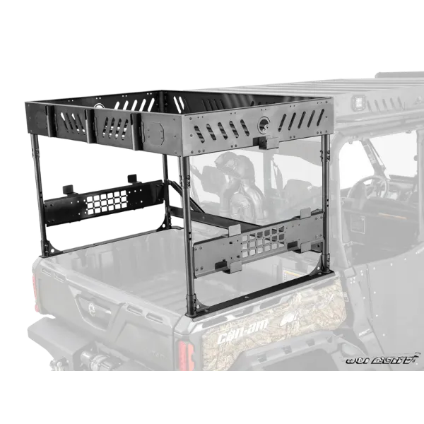 SuperATV Outfitter Bed Rack for Defender MAX