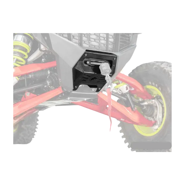 SuperATV Winch Mount for Polaris RZR Turbo