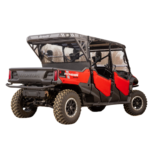 SuperATV Echo Bed Rack for Honda Pioneer 1000-6