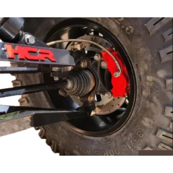 Agency Power Big Brake Kit Front and Rear Red Polaris RZR Turbo