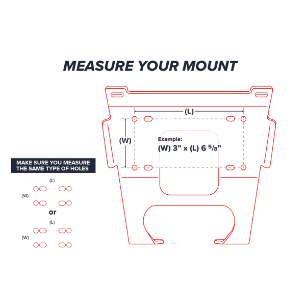 SuperATV Winch Mounting Plate for Maverick