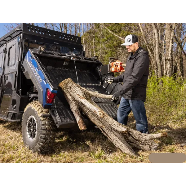 SuperATV Bed Winch for Polaris Ranger 570