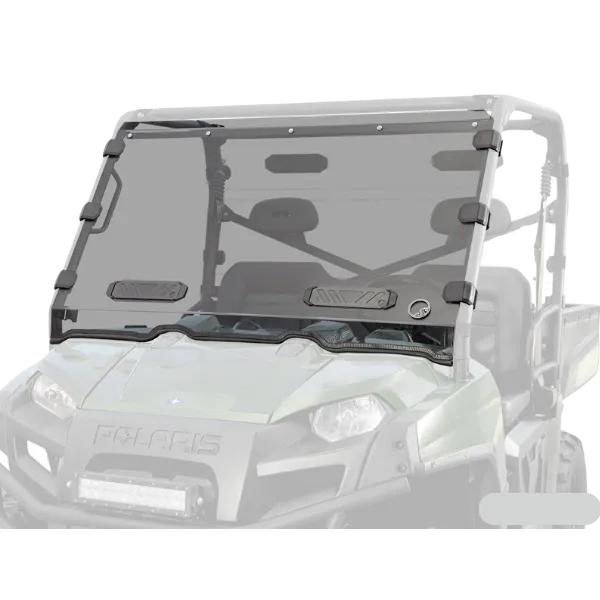 SuperATV Polaris Ranger 800 Scratch Resistant Vented Full Windshield