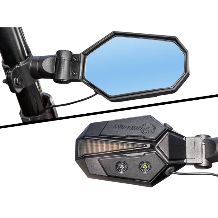 SuperATV Yamaha Lighted Side-View Mirrors