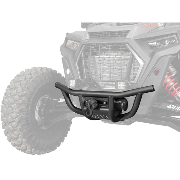 SuperATV Winch-Ready Front Bumper for Polaris RZR XP Turbo S