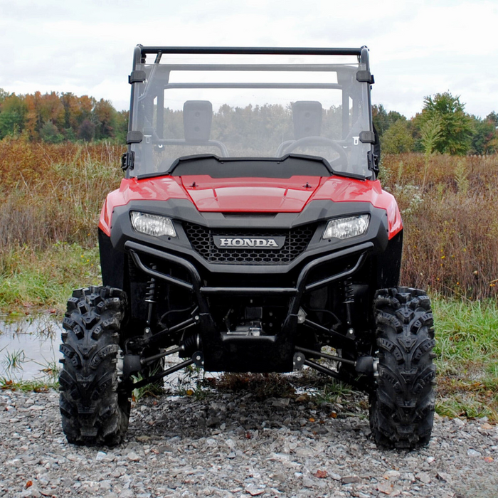 SuperATV Scratch Resistant Full Windshield for Honda Pioneer 700