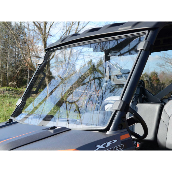 SuperATV Scratch Resistant Full Windshield for Polaris Ranger XP 900