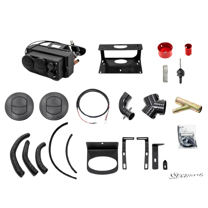 SuperATV Polaris RZR S 1000 Cab Heater