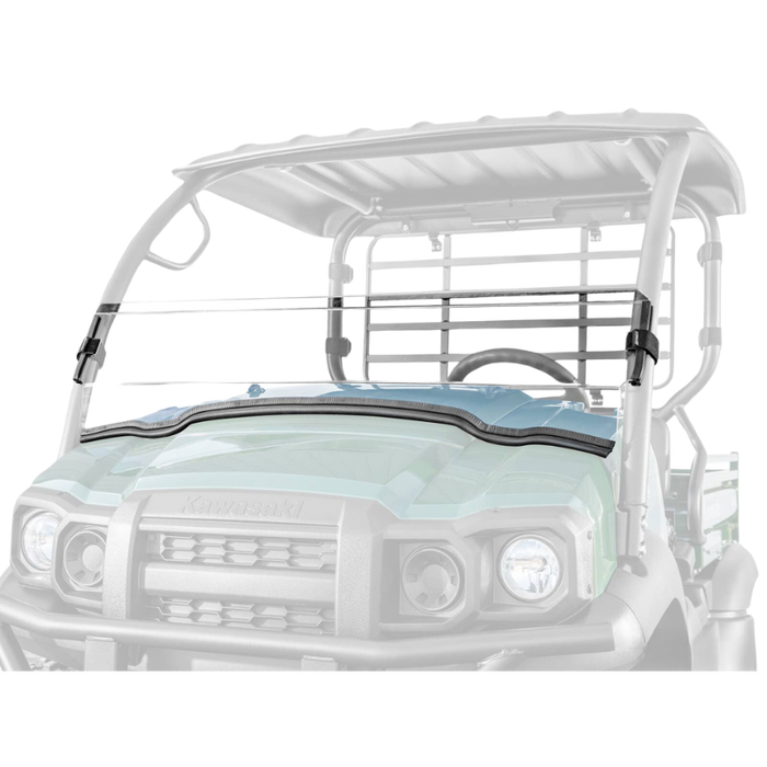 SuperATV Half Windshield for Kawasaki Mule SX