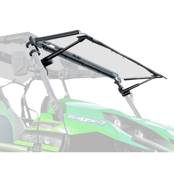 SuperATV MaxDrive Power Flip Windshield for Kawasaki Teryx