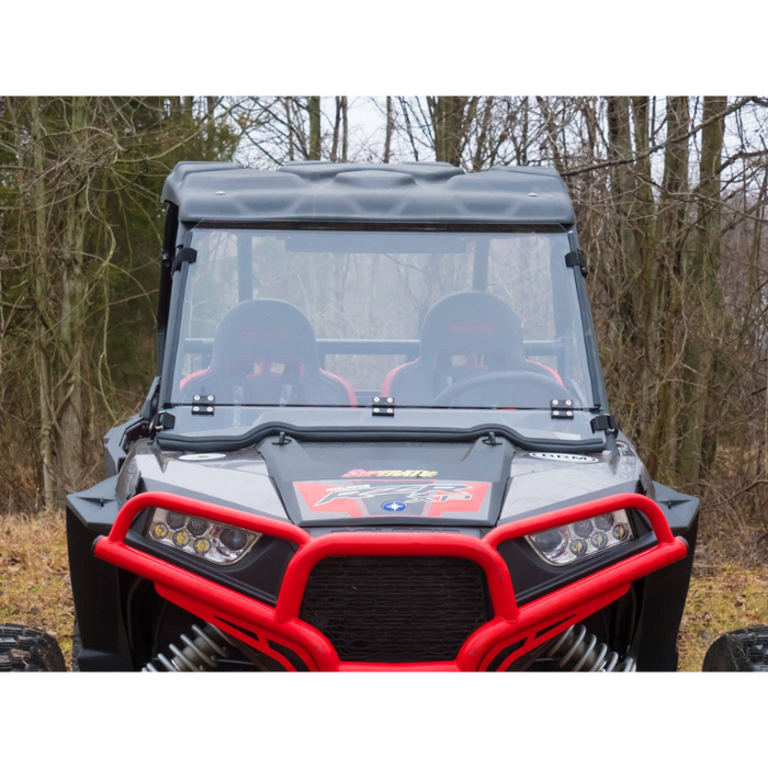 SuperATV Scratch Resistant Flip Down Windshield for Polaris RZR 900