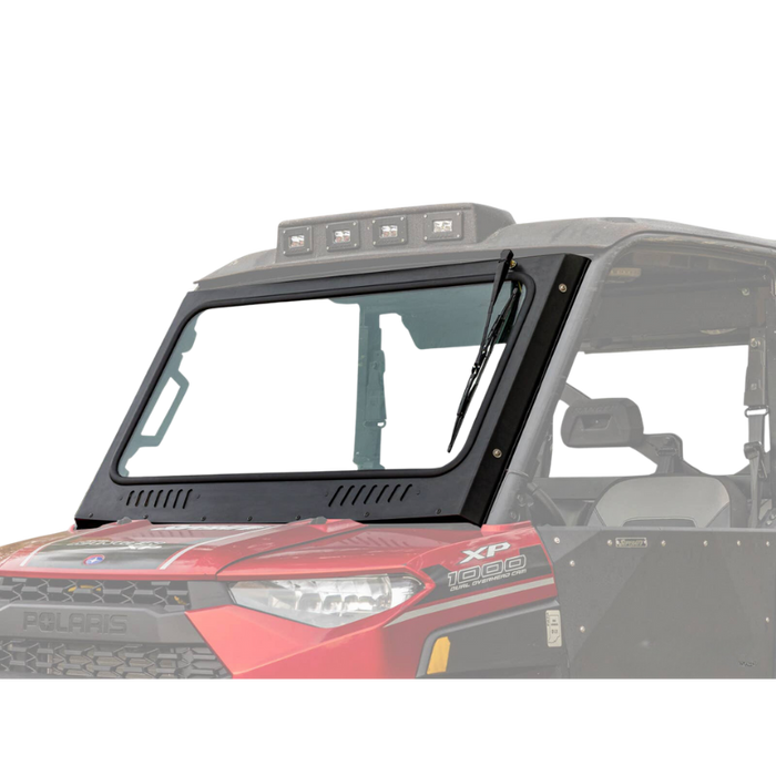 SuperATV Glass Windshield for Polaris Ranger XP 1000