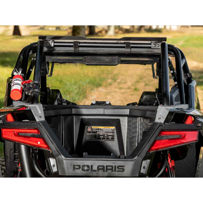 SuperATV Rear Vented Windshield for Polaris RZR Pro XP