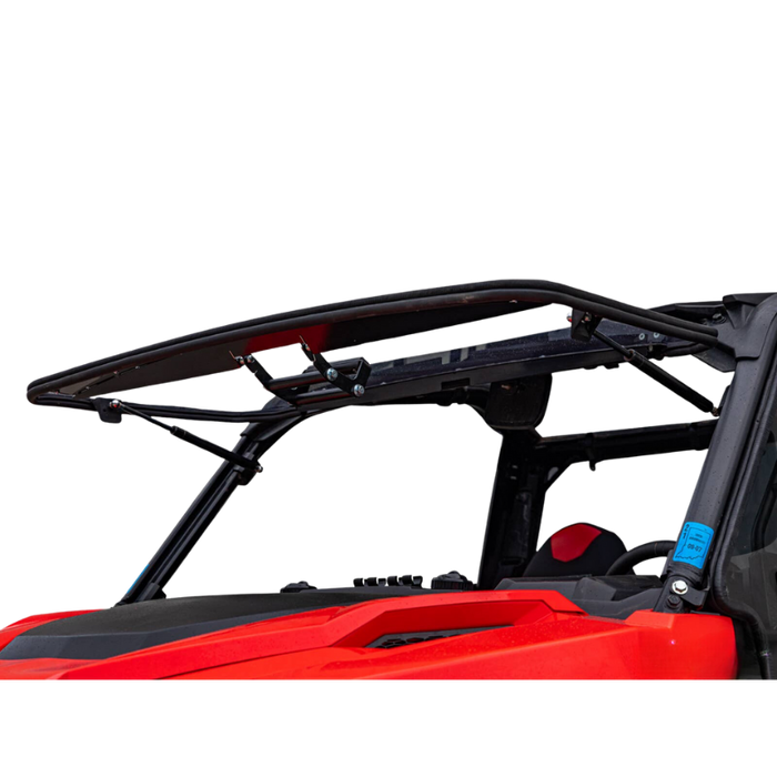 SuperATV Scratch Resistant Flip Windshield for Polaris General XP 1000