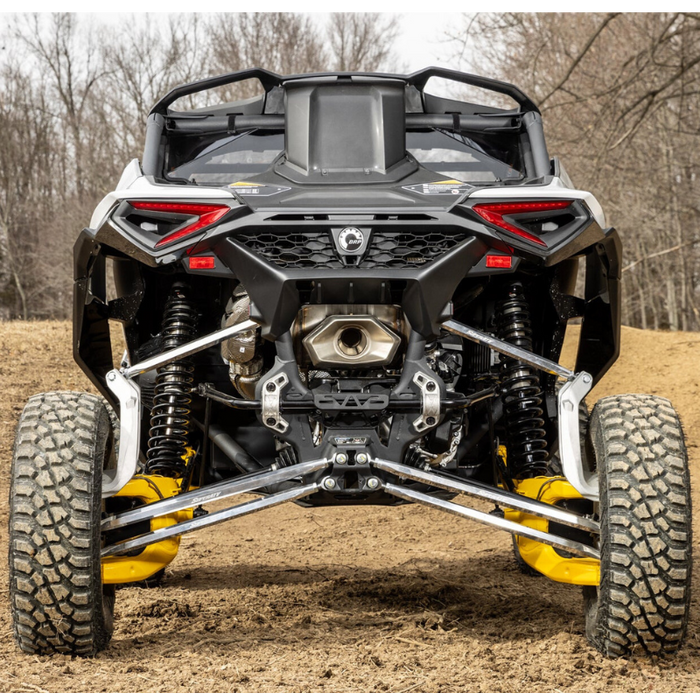 SuperATV Scratch Resistant Rear Windshield for Can-Am Maverick R