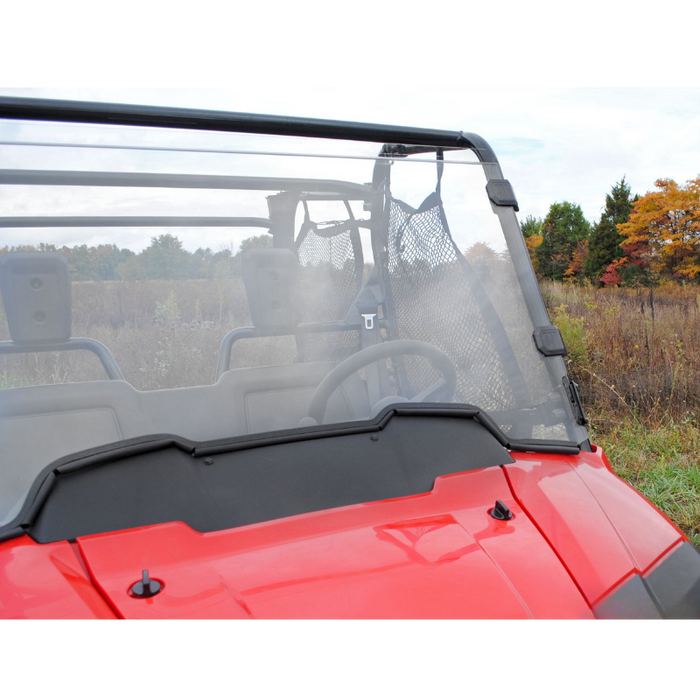 SuperATV Scratch Resistant Full Windshield for Honda Pioneer 700