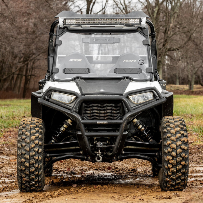 SuperATV Scratch Resistant Vented Full Windshield for Polaris RZR 900