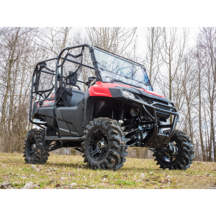 SuperATV Honda Pioneer 700 Scratch Resistant Flip Down Windshield