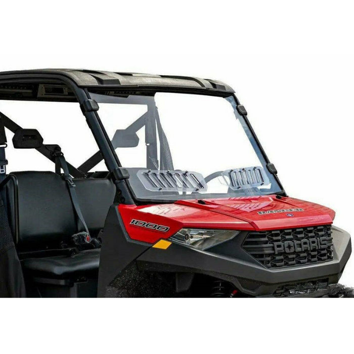 SuperATV Polaris Ranger XP 570 Scratch Resistant Vented Full Windshield