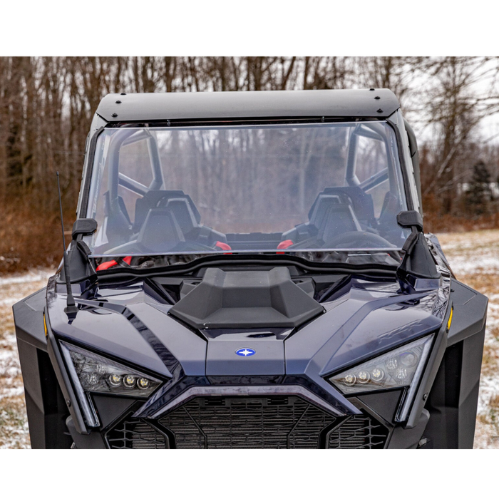 SuperATV Scratch Resistant Full Windshield for Polaris RZR Pro R