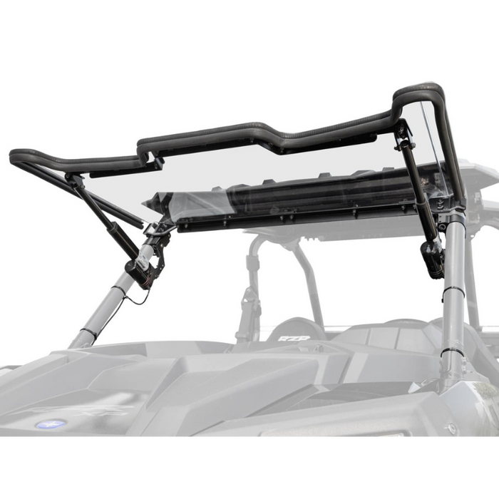 SuperATV MaxDrive Power Flip Windshield for Polaris RZR XP