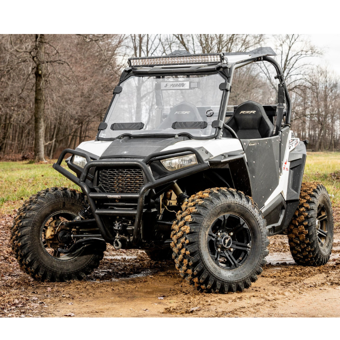 SuperATV Scratch Resistant Vented Full Windshield for Polaris RZR 900