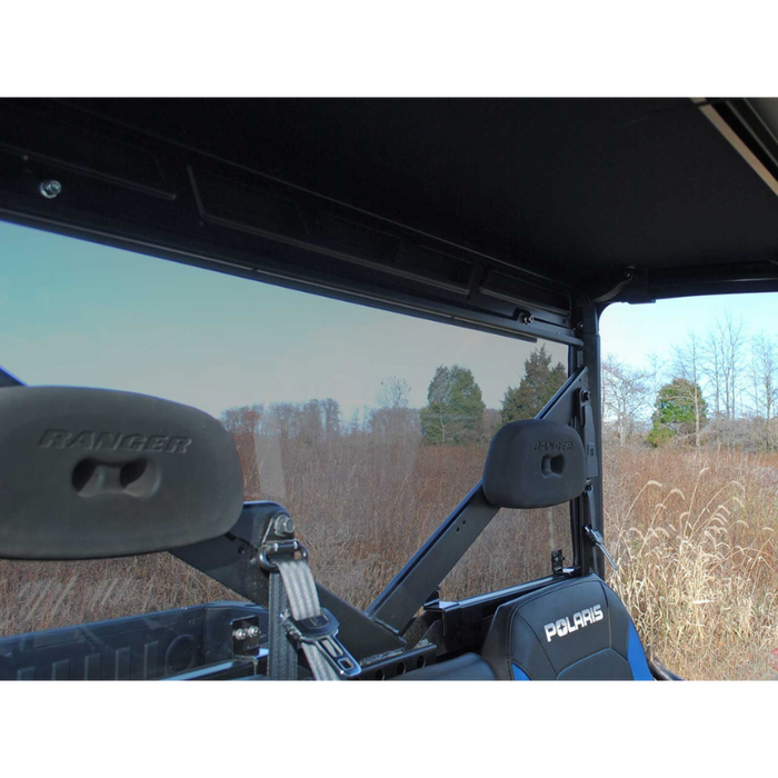 SuperATV Scratch Resistant Rear Windshield for Polaris Ranger 1000