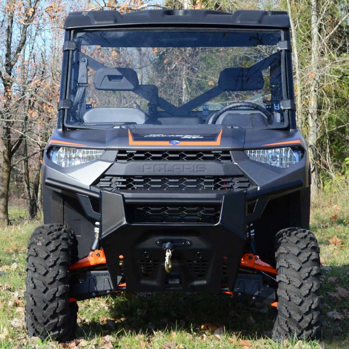 SuperATV Scratch Resistant Full Windshield for Polaris Ranger XP 900