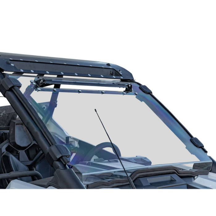 SuperATV Scratch Resistant Vented Full Windshield for Polaris RZR Pro XP